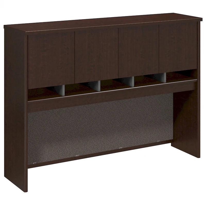 Credenza sopra-scrivania da ufficio a quattro ante, 60 pollici