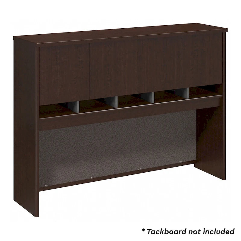 Credenza sopra-scrivania da ufficio a quattro ante, 60 pollici