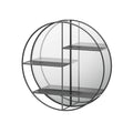 Estante de vidrio decorativo de 26-1/8