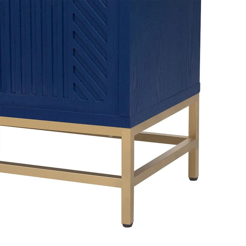 Sideboard im Retro-Stil mit verstellbaren Einlegeböden