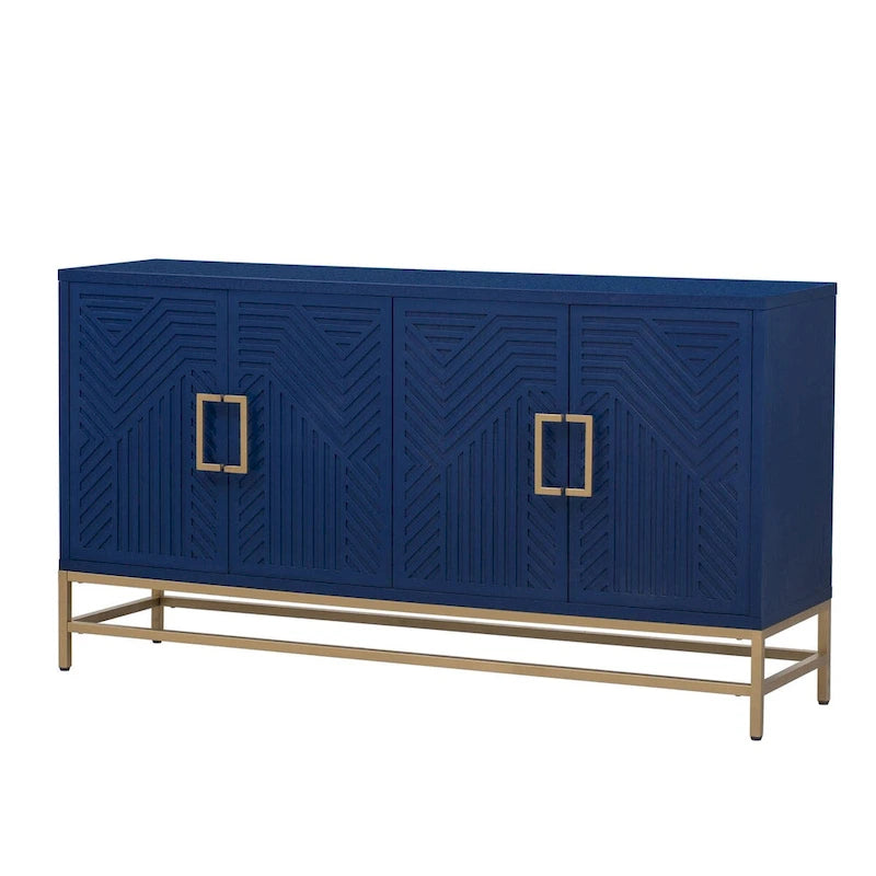 Sideboard im Retro-Stil mit verstellbaren Einlegeböden