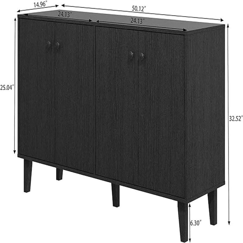 Armario aparador buffet - 14.96D x 50.12W x 32.52H
