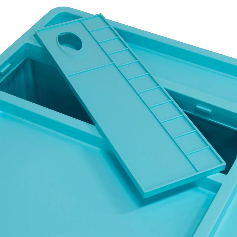 Organizador de almacenamiento móvil giratorio de 4 lados - 18 W x 18 D x 26 H