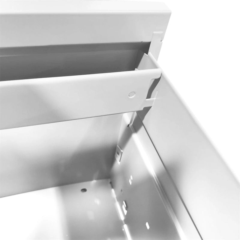 Abschließbarer vertikaler Stahlschrank mit 5 Schubladen für das Homeoffice