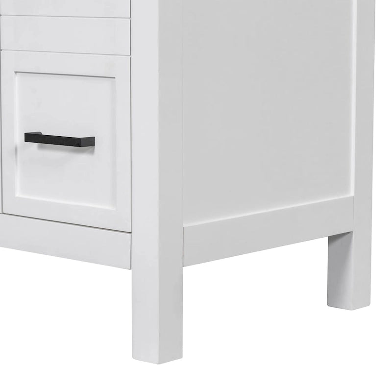 Armario de baño con lavabo integrado de resina