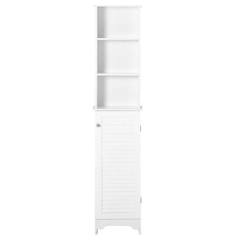 Torre con estante abierto ajustable de 3 niveles