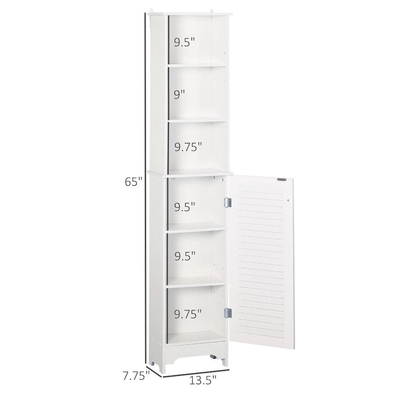 Torre con estante abierto ajustable de 3 niveles